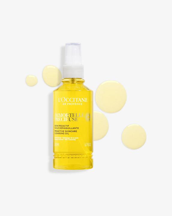Image du produit L'Occitane Immortelle Précieuse Huile Demaquillante 200 ml (Lotion nettoyante, 200 ml)