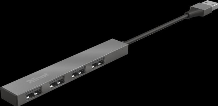 Immagine prodotto Trust I/O-HUB MINI-USB 4 PORTE/23786 (USB-A, 4 Porti)