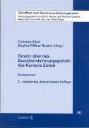 Energie-Label Gesetz über das Sozialversicherungsgericht des Kantons Zürich (Deutsch, Brigitte Pfiffner Rauber, Christian Zünd, 2009)