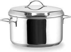 Produktbild Habonne Kochtopf Rostfreier Stahl Glans Mit Deckel 14 cm (Kochtopf)