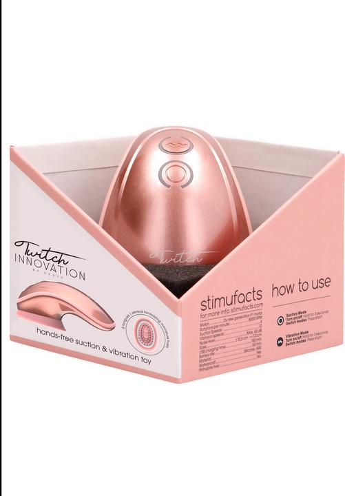 Produktbild Doc Johnson Innovation Twitch Hands free Suction & Vibration