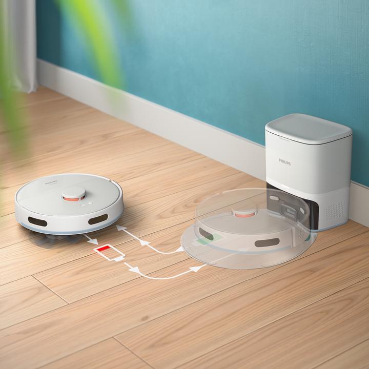 Actual product image Philips 2000 Series XU2100/20 (Vacuum mopping robot)