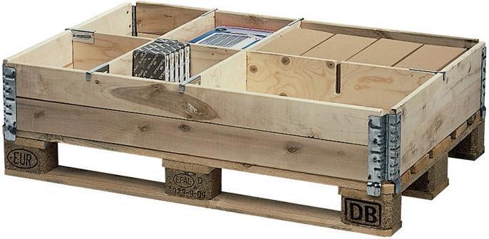 Produktbild Transpak Aufsatzrahmenteiler Längsteiler Höhe 190 mm Sperrholz (2 Teile)