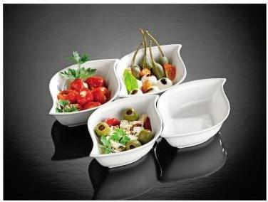 Produktbild Esmeyer Servierschale JOLIE Masse: 16 x 10 x 4 cm (B x H x T) Material: Porzellan