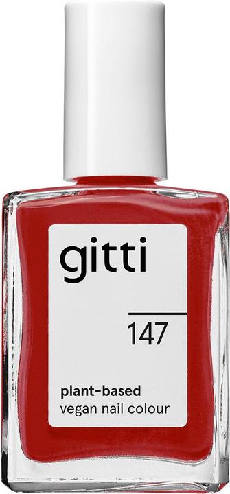 Gitti no. 147 Nail Polish Real Red (Real Red, Farblack)