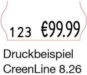 Image du produit Creenline Etiqueteuse de prix CL 8.26 3/5 nombre max. de lignes d'impression : 1 ligne d'impression nombre de