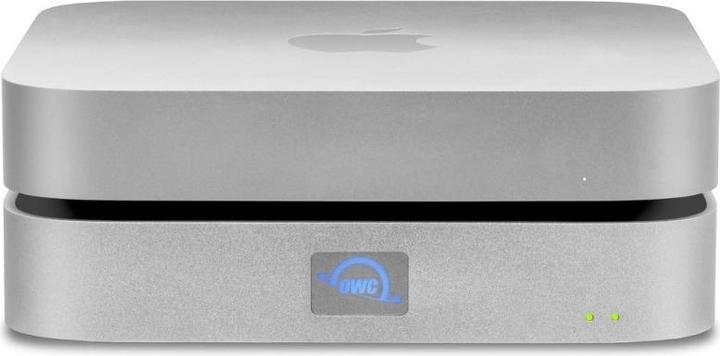 Image du produit OWC 6.0TB (HDD) miniStack STX Solution de stockage empilable et hub Thunderbolt Xpansion - Argenté (3.5", M.2)