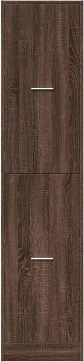 Actual product image VidaXL Apothecary cupboard Pull-out cupboard Tall cupboard Brown oak-look cupboard