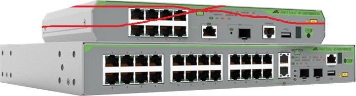 Image du produit Allied Telesis L3 COMMUTATEUR EMPILABLE 24X 10/100/ (28 Ports)