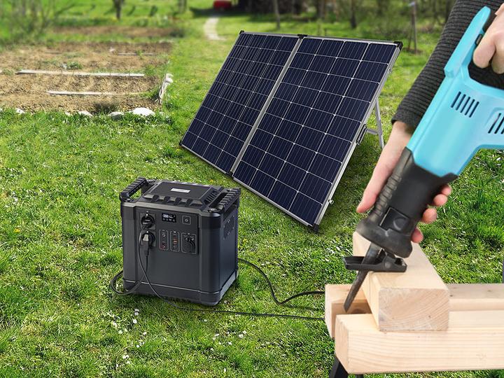 Produktbild Revolt Powerbank & Solar-Generator (1456 Wh, 20 kg)