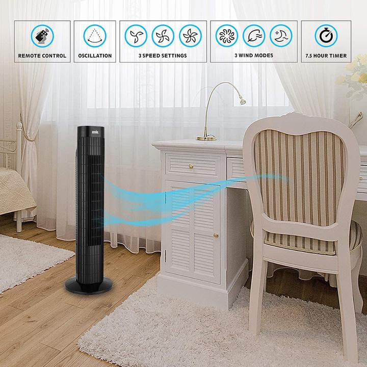 Produktbild Ansio Oszillierender Turmventilator
