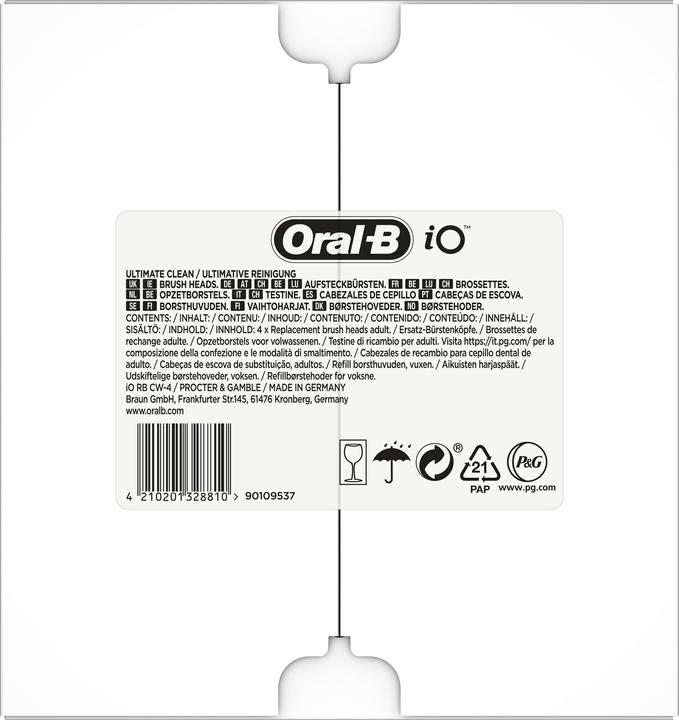 Actual product image Oral-B iO Ultimate Cleaning (4 x)