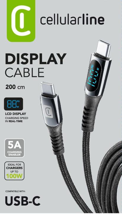 Image du produit Cellularline Display Cable (2 m, USB 3.0)