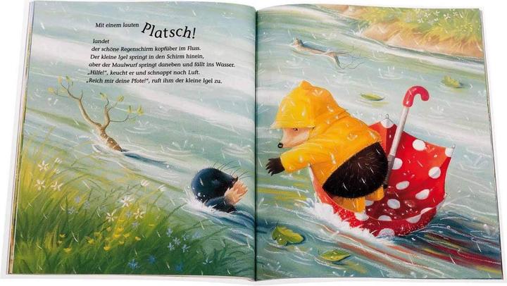 Actual product image Der kleine Igel rettet seine Freunde (German, M. Christina Butler, 2016)