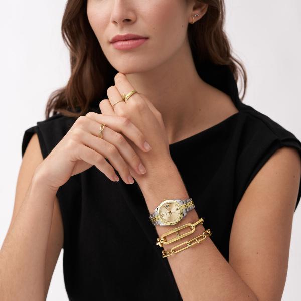 Actual product image Fossil Scarlette Mini (Analogue wristwatch, 32 mm)