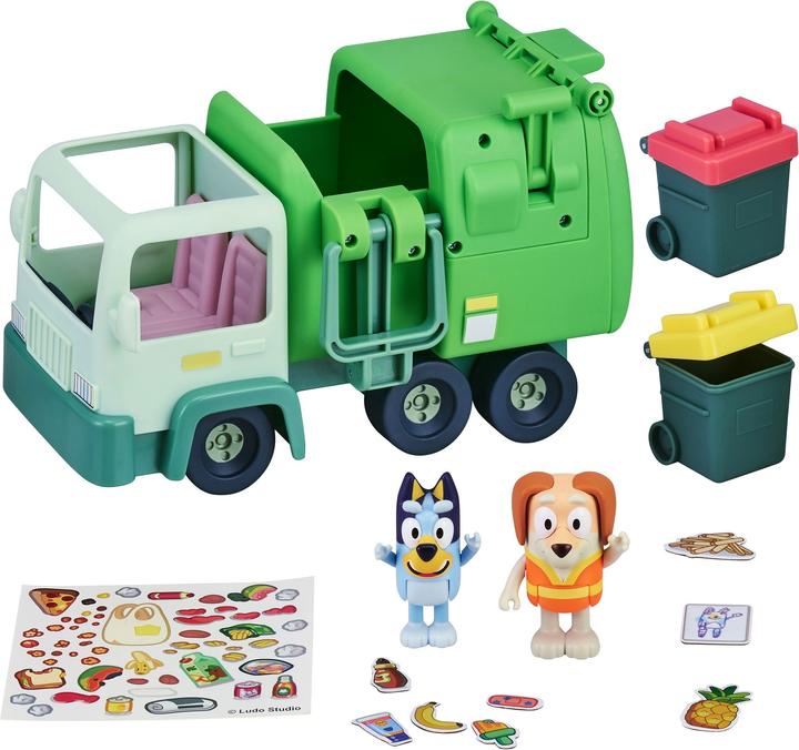 Actual product image Bluey Blueys Garbage Truck - (90123)