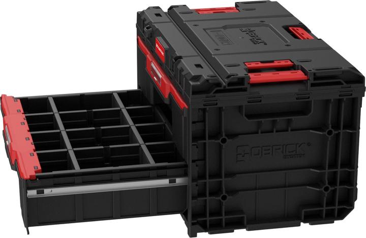 Produktbild Tool Brothers Toolbrothers RHINO XXL Drawer 2 ECO Toolbox Werkzeugbox 587 x 380 x 340 mm 29 l mit zwei Schubladen