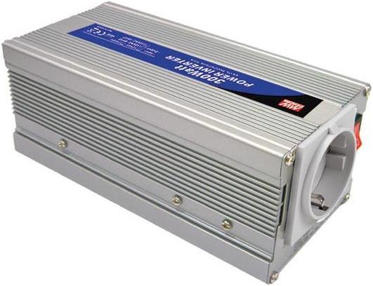 Actual product image MeanWell MODIFIED SINE WAVE DC-AC POWER INVERTER - 12 V - 300 W - GERMAN PLUG