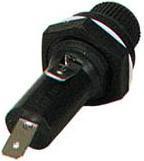 Actual product image Velleman FUSE HOLDER 6.35 x 32mm, PANEL MOUNTING (10 A)
