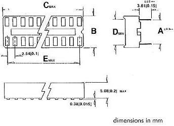 Produktbild Velleman IC-FASSUNG, 14-POLIG, DIL, 300 MIL