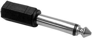 Produktbild Velleman 3.5mm-MONO-KLINKENBUCHSE AUF 6.35-MONO-KLINKENSTECKER