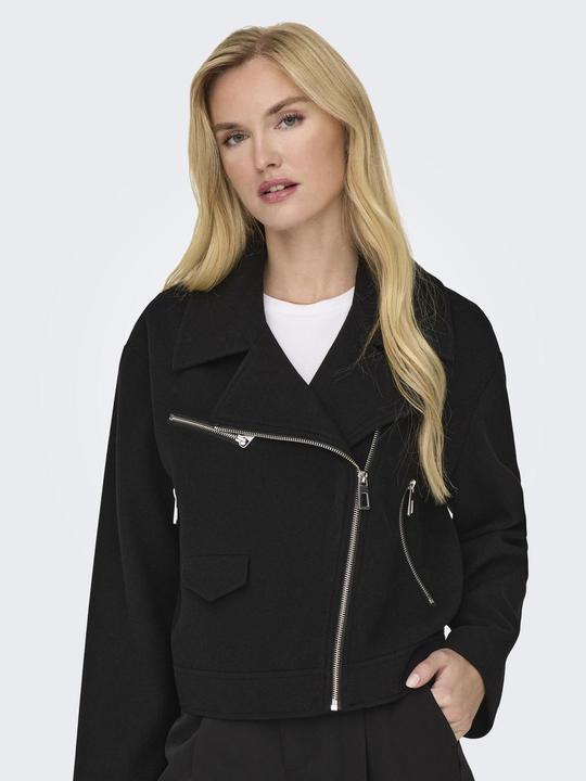 Produktbild Only Fly-Away Kragen Jacke Bikerjacke in Lederoptik (XL)