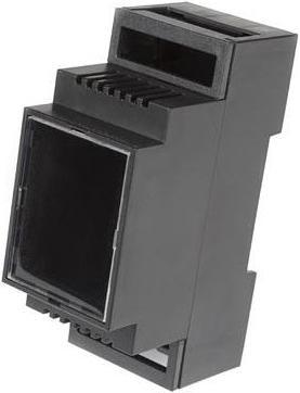 Velleman Armadio A Binario Top-Hat Con Fessure Di Ventilazione - 2 Moduli (Case)