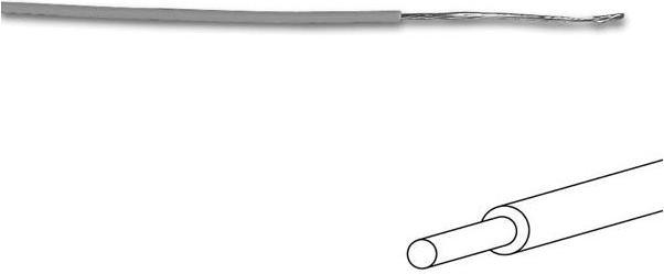 Produktbild Cables MONTAGEKABEL - ø 1.4 mm - 0.2 mm² - VOLLER KERN - GRAU