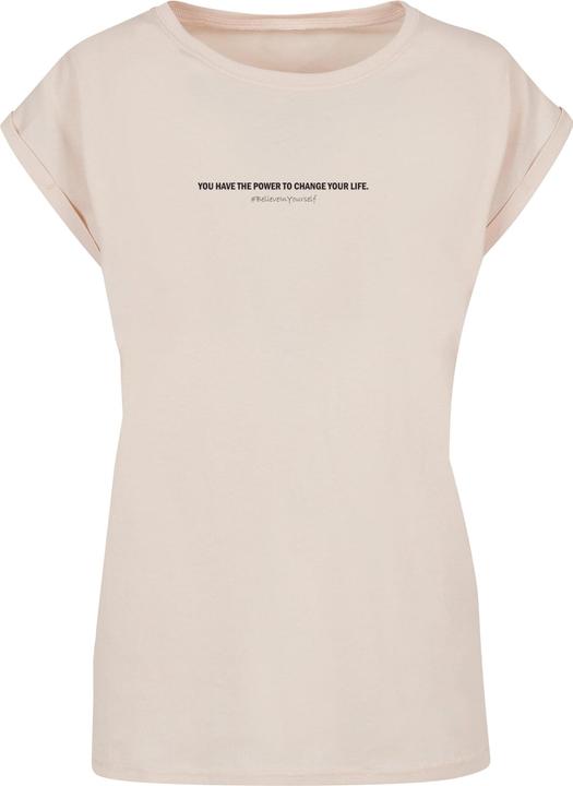 Merchcode Ladies WD - Believe In Yourself Extended Shoulder Tee - 116669