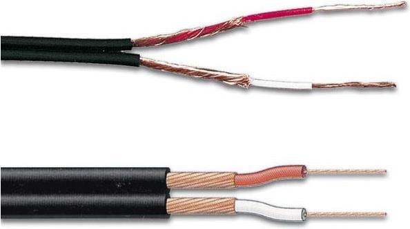 Cables GESCHIRMTES AUDIOKABEL 2 x 0.25mm² SCHWARZ (100 m)