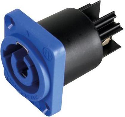 Image du produit Neutrik - Powercon, Embase 3 Points, Bleu, Renforce / Entrée Secteur
