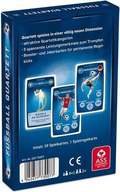 Actual product image ASS Altenburg 22573007 - Quartet - Football (DE Edition) (German)