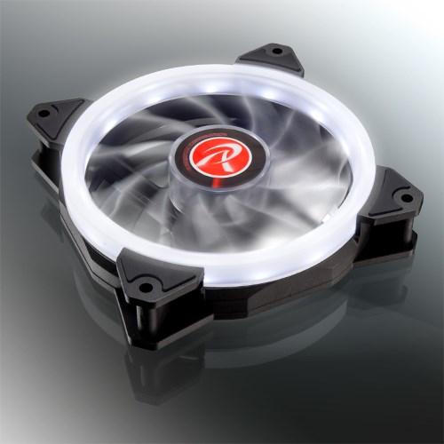 Produktbild Raijintek Iris 12 Rainbow A-RGB LED-Lüfter, 3er Set inkl. Controller (120 mm, 3 x)