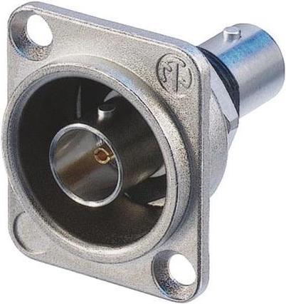 Actual product image Neutrik - BNC - D-SIZE HOUSING - FEED-THROUGH - ISOLATED