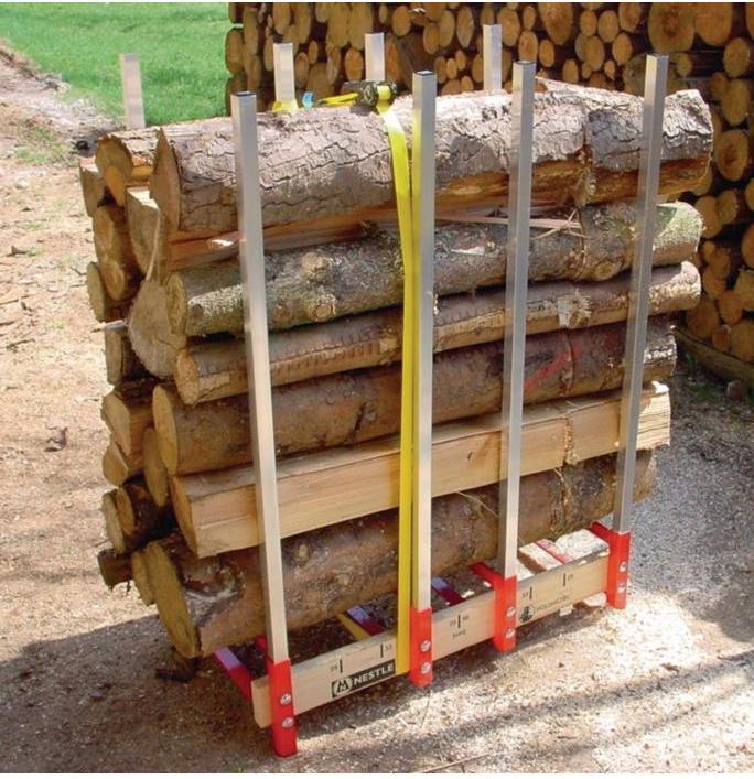 Image du produit Nestle Chevalet de sciage Holzmichel largeur 820 x hauteur 203 x profondeur 465 mm Alu / bois