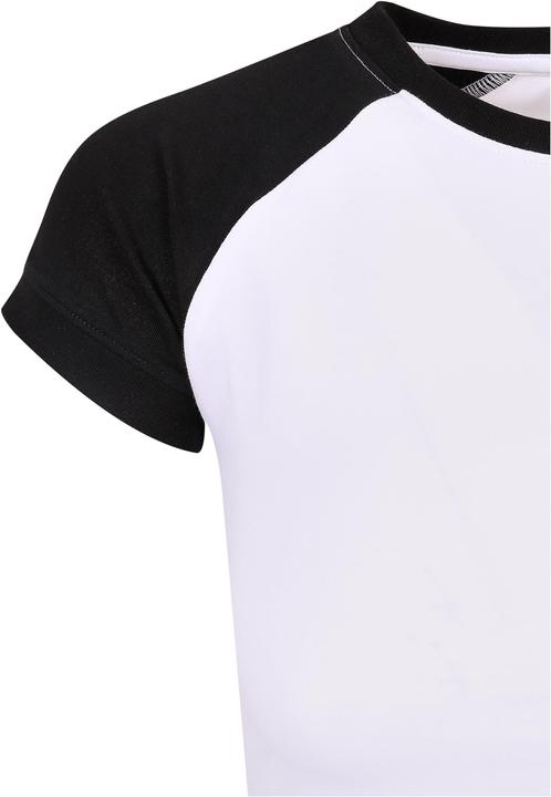 Immagine prodotto Urban Classics Maglietta da baseball corta retrò elasticizzata biologica da donna - 19391 (XS)