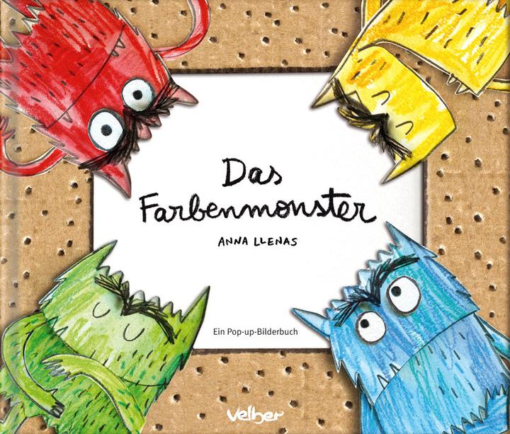 Actual product image Das Farbenmonster (German, Anna Llenas, 2024)