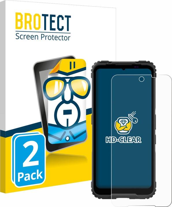 Actual product image BROTECT Screen Protector Clear (2 Piece, ZTE Blade V6)