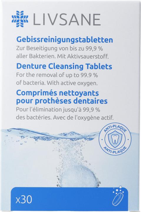 Produktbild Livsane Gebissreinigungstabletten Tabl (Zahnprothesen Zubehör)