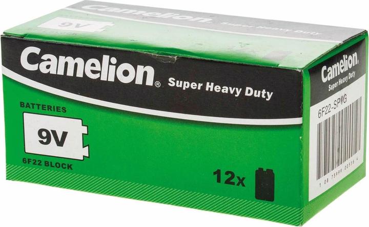 Immagine prodotto Camelion Blocco 9VZinco-carbonio (1 pz., 9V Block, 400 mAh)