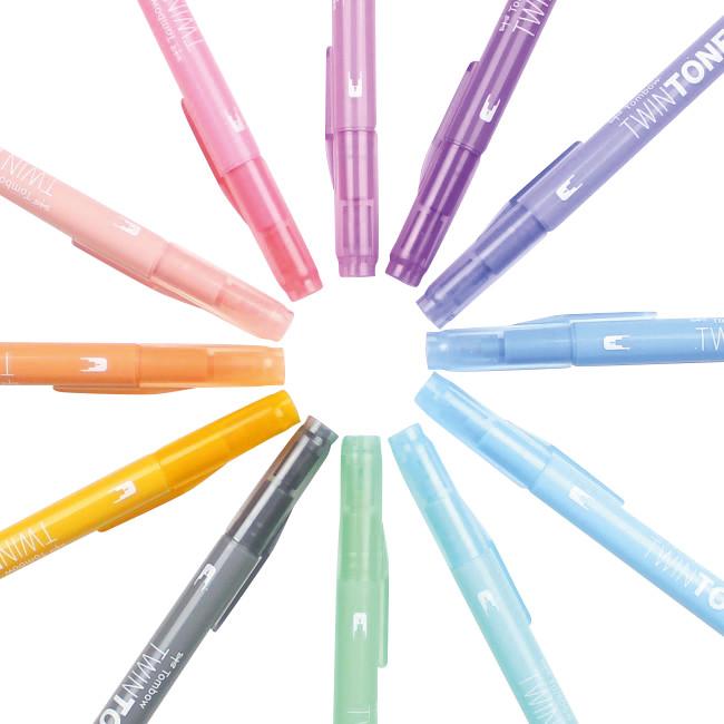 Produktbild Tombow TwinTone (Mehrfarbig, 12 x)