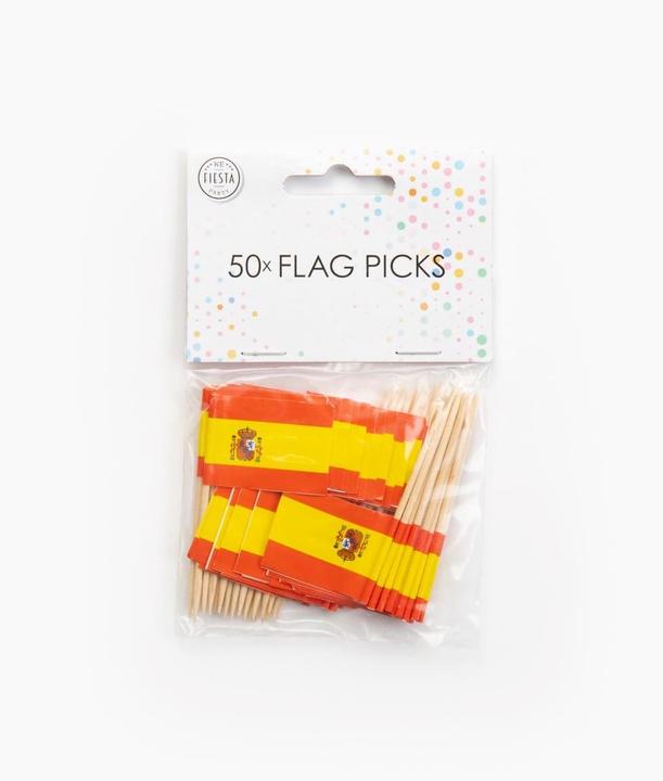 Produktbild Procos Spanien Mini Fahnen Sticks