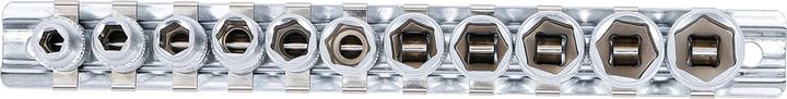 Actual product image BGS Socket spanner socket set (1/2", 3/16", 7/32", 1/4", 9/32", 5/16", 11/32", 3/8", 13/32", 7/16")