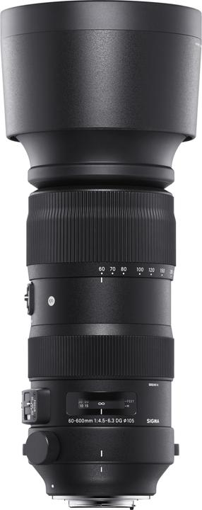 Produktbild Sigma 60-600mm F4.5-6.3 DG OS HSM | Sports, Canon EF (Canon EF, Canon EF-S, Vollformat, APS-C / DX)