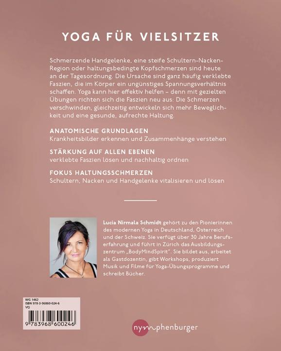 Produktbild Faszien-Yoga für Schultern, Nacken und Handgelenke (Deutsch, Lucia Nirmala Schmidt, 2021)