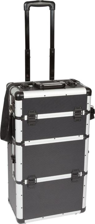 Immagine prodotto Velleman CASSA CARRELLO - ALLUMINIO - 370 x 225 x 670 mm - NERO (66.90 l, M (50 - 90l))