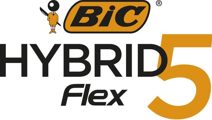 Actual product image Bic Hybrid 5, Starter Kit 1 razor, 2 blades