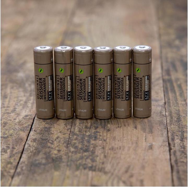 Produktbild Seissiger Lithium-Ionen-Akku 18650 6 Stück