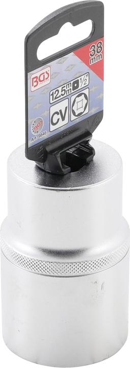 Image du produit BGS Douille pour clé, six pans, longue 12,5 mm (1/2") 38 mm (38 mm)
