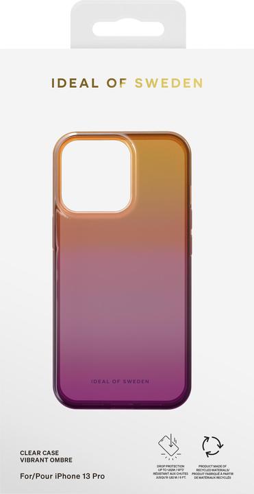 Produktbild iDeal Of Sweden Designer Hard-Cover Vibrant Ombre clear (Apple iPhone 13 Pro)